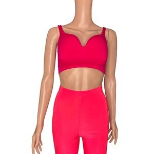 Women's Medium Pink Sports Bra